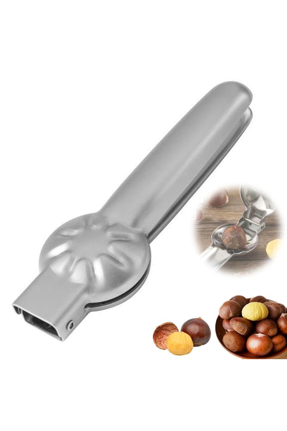 Chestnut Peeler, Chestnut Clip, Multifunctional Chestnut Cutter, Stainless Chestnut Opening Clip, Chestnut Cutter Tool, Dried Fruit Opener, Chestnut Peeler & Sheller for Peeling Chestnut