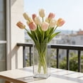 thumbnail image 1 of YardChic Clear Square Vases, Square Acrylic Vase, Flower Vase, Centerpieces Acrylic Cube Plastic Container Bulk Succulent Pots Planters for Plant Wedding Home Office Floral Decor, 9.8脳3.9 Inch, 1 of 5
