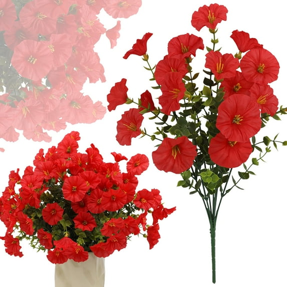 YardChic Faux Fall Flowers Fall+Decorations Fall Decor For Home Fake Leaves Artificial Fall Leaves Fall Outdoor Flowers Fall Porch Decorations Outdoor 13.8in