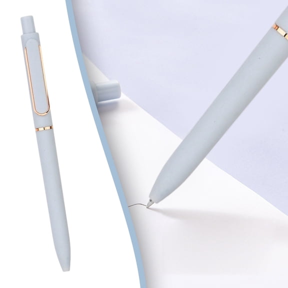 YardChic Gel Pen, Cute Aesthetic Neutral Black Ink Retractable Pens, 0.5mm Fine Point Quick Dry Smooth Writing Pens for College, Note Taking and Office, Classroom Supplies