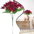 thumbnail image 1 of YardChic Hydrangea Artificial Flowers, Fake Hydrangeas, Hydrangea Flowers Heads with Stems, for Wedding Bouquets Arrangement Home Table Centerpieces Baby Shower Party Decoration, 11.4x6.7 Inch, 1 of 9