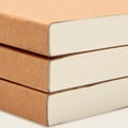 thumbnail image 1 of YardChic Kraft Notebooks, A5 Notebook Journal 256 Pages Blank Writing Notebook, College Ruled Journaling Notebooks, Thick Paper Softcover Notebook for Drawing, Writing, Note Taking, 1 of 4