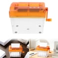 thumbnail image 1 of YardChic Mini Paper Shredder, Paper Folding Machine, Portable Manual Hand Crank Paper Shredder, Desktop Strip Cut Paper Shredding Machine, Small Paper Shredder for Home Office Classroom Desktop Use, 1 of 4