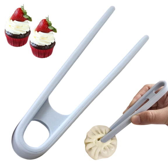 YardChic Silicone Mini Tongs, Small Serving Silicone Tongs with Ribbed Tips, Small Serving Grippers for Appetizers, Popcorn, Candy, Ice Cubes, Sugar Cubes, Fruit, Salad & Snacks, 1x5.5 Inch