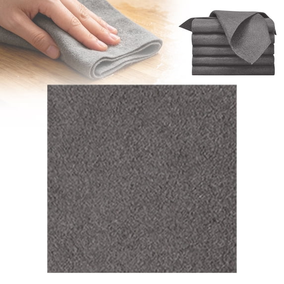 YardChic Thickened Microfiber Magic Dish Rags, Reusable Lint Free Streak Free Kitchen Washcloths, Dish Cloths for Washing Dishes, Glass, Mirror, Countertops, Practical Home Kitchen Cleaning Accessory