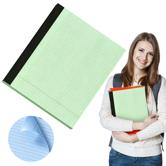 YardChic Writing Lined Note Pads, College Ruled Colored Tearable Notepads, Memo Pad for Work Daily Note Taking List, Lined Writing Pads Memo Notepads for Office Home Classroom Essentials, 11" X 9.5"