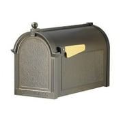YardCraft Whitehall Bronzed Aluminum Mailbox (Bronze)