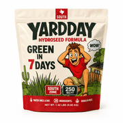 YardDay Hydroseed Kit - Pro Lawn Service in a Bag, Just Add Water, No Fertilizer Needed, 250 sq ft