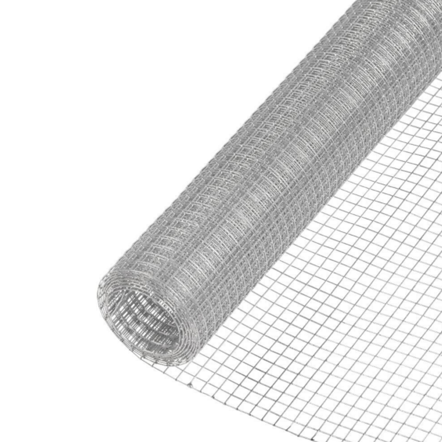 YardGard 2' x 50' 1/4 Square Mesh Wire Hardware Cloth Poultry Fence 