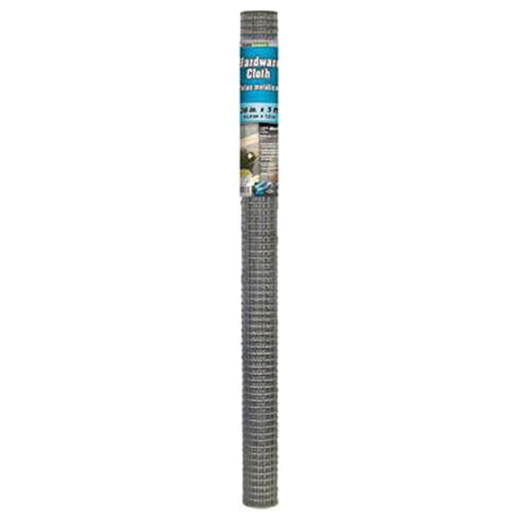 YardGard 308222B Mesh Galvanized Metal Hardware Cloth Fence, 1/2 In. Mesh, 36 In. x 5 Ft. - Quantity 12