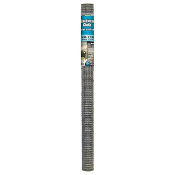 YardGard 308222B Mesh Galvanized Metal Hardware Cloth Fence, 1/2 In. Mesh, 36 In. x 5 Ft. - Quantity 36