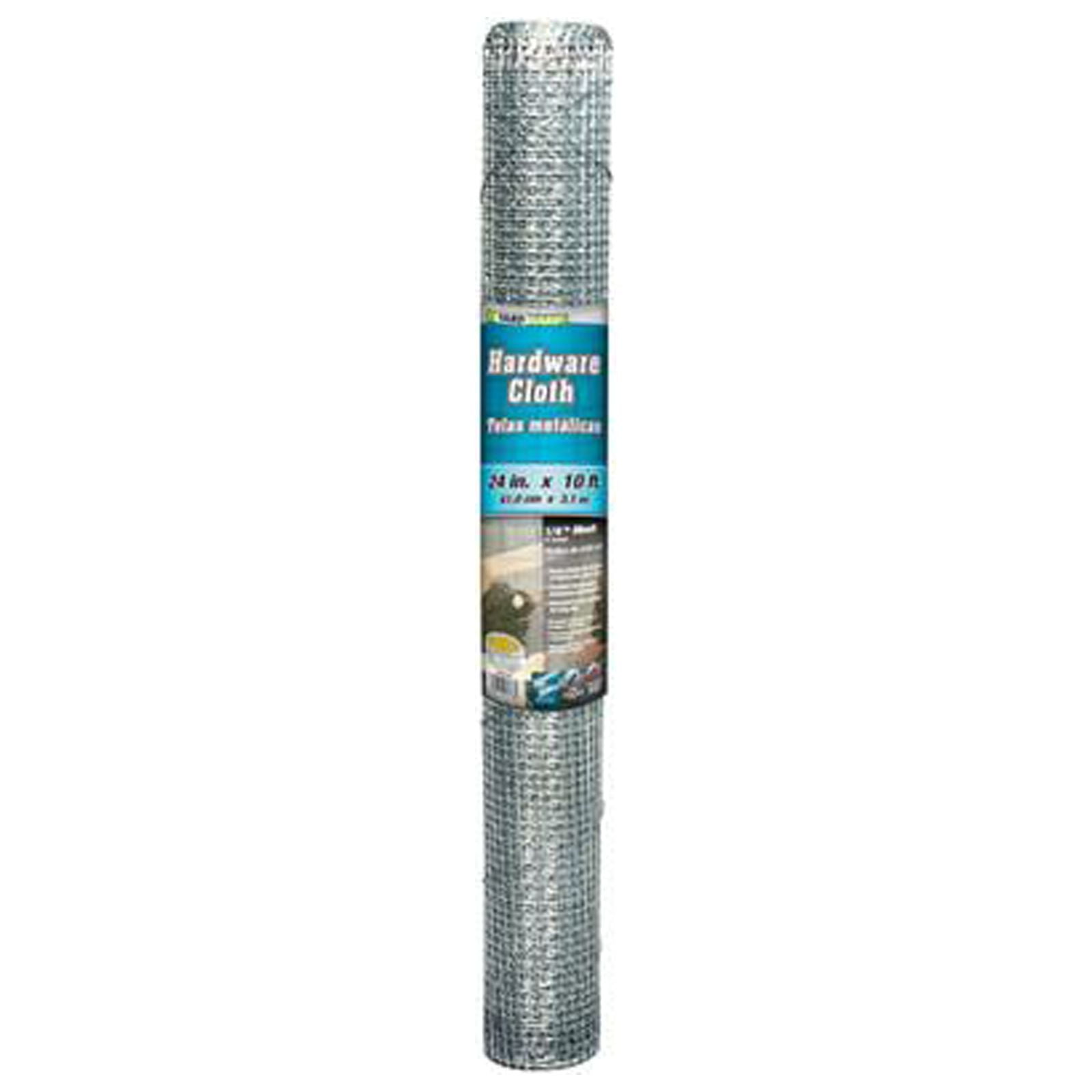 YardGard 308235B Metal Hardware Cloth Fence, 1/4In. Mesh, 24In. x 10