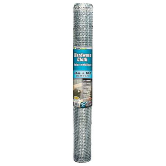 YardGard 308235B Metal Hardware Cloth Fence, 1/4-In. Mesh, 24-In. x 10-Ft. - Quantity 36