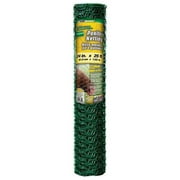 YardGard 308452B Poultry Netting, Green PVC Coating, 1-In. Mesh, 24-In. x 25-Ft. - Quantity 24
