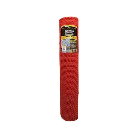 YardGard Barrier Fence with Diamond Grid Plastic for Animal Confinement