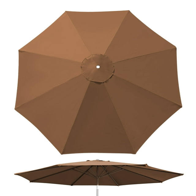 YardGrow 10ft Patio Umbrella Canopy Replacement 8 Ribs Canopy Cover, Frame NOT Included