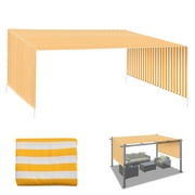YardGrow 18' L x 8.2' W Universal Replacement Canopy Top Cover for Pergola Structure