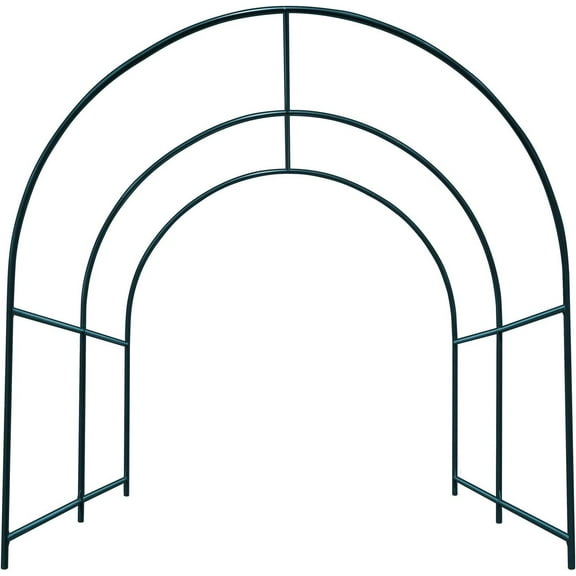 YardGrow Large Garden Support Arch Frame Climbing Plant Arch Arbor for Various Climbing Plant Roses Vines Birthday Wedding Party Decoration Pergola Frame (8.2 x 7 x 7.2ft)