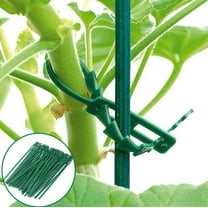 YardVibe 200 PCS Adjustable Garden Plant Twist Ties, 2025 Upgrade Green Plant Ties Cable Ties, Reusable Plant Ties for Indoor Outdoor Climbing Plants Garden Supplies (5.12in*200Pcs)