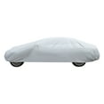 thumbnail image 1 of YardVibe Car Cover Dirtproof, Waterproof, Breathable, Snow Dustproof, Indoor and Limited Outdoor Car Covers, Gray (Medium - Fits Sedans up to 170"), 1 of 7