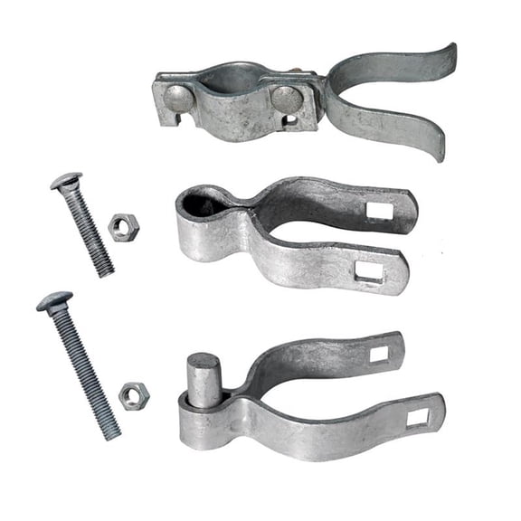 Yardgard 7020357 2.4 in. Galvanized Steel Drive Gate Hardware Set