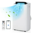 thumbnail image 1 of Yardi Yard 14000 BTU Portable Air Conditioner with APP and WiFi Control-White, Portable Air Conditioners,Portable AC Cools up to 350 Sq.Ft, 1 of 11