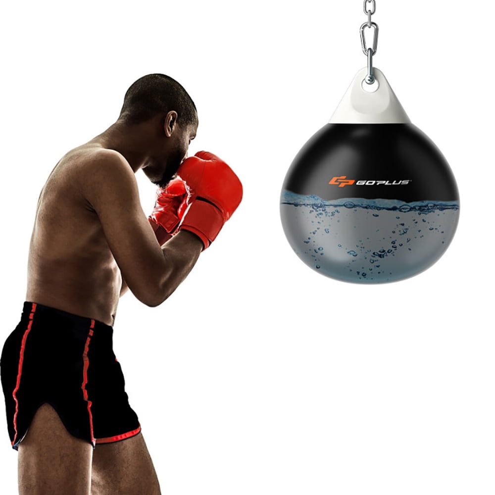 Yardi Yard 18 Inch 110 Pound Heavy Punching Water Aqua Bag with Adjustable Metal Chain-Black, Water Aqua Bag for Adults Fitness, MMA Yardi Yard 18 Inch 110 Pound Heavy Punching Water Aqua Bag with Adjustable Metal Chain-Black, Water Aqua Bag for Adults Fitness, MMA