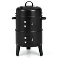 thumbnail image 1 of Yardi Yard 3-in-1 Charcoal BBQ Grill Cambo with Built-in Thermometer, Camping Stove for Outdoor Cooking, 1 of 8