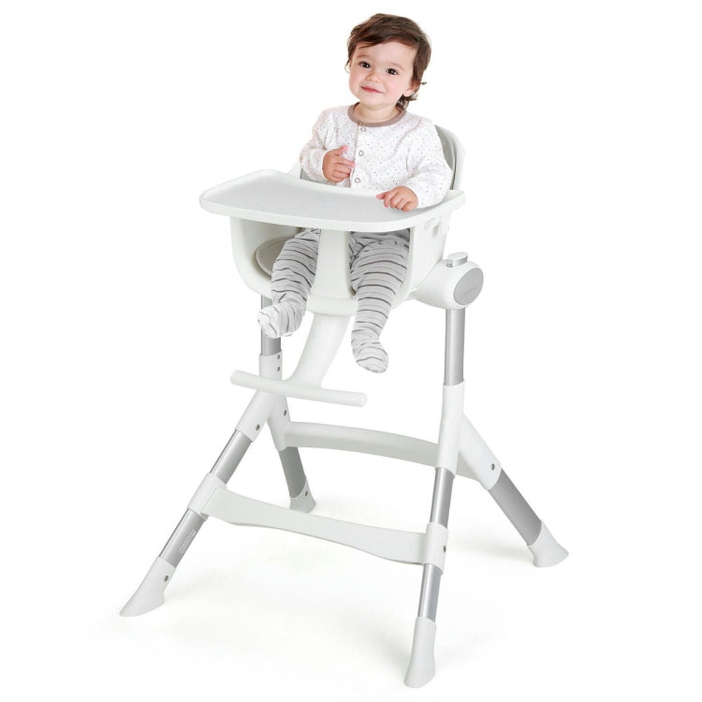 Yardi Yard 4-in-1 Convertible Baby High Chair with Aluminum Frame-Gray ...