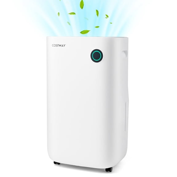 Yardi Yard 4500 Sq. Ft Dehumidifier with 5 Modes and 3-Color Indicator Light-White, Dehumidifiers for Home, Auto and Manual Drainage, Intelligent Humidity Controll for Room, Bathroom, RV
