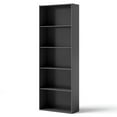 thumbnail image 1 of Yardi Yard 5-Shelf Storage Bookcase Modern Multi-Functional Display Cabinet Furniture-Black, Tall Bookshelf, Bookshelf for Living Room, Home Office, Bedroom, Balcony, 1 of 6