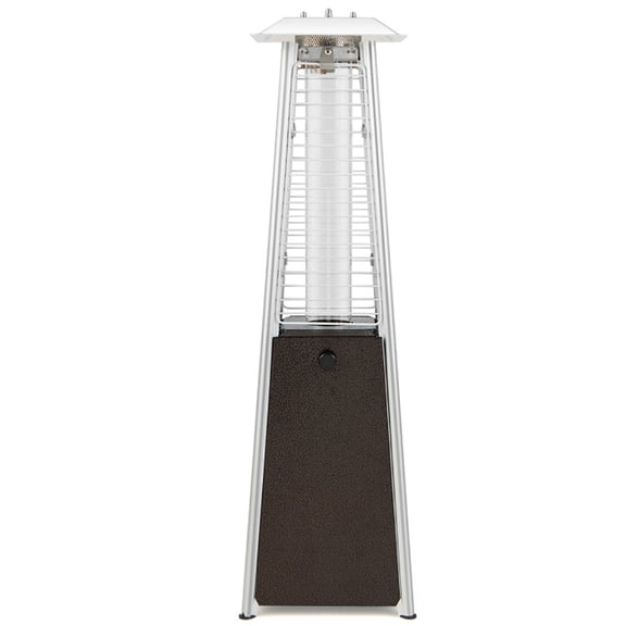 Yardi Yard 9500 BTU Portable Steel Tabletop Patio Heater with Glass Tube, Heat Lamp, Outdoor Heater for Home and Residential