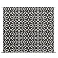 thumbnail image 1 of Yardi Yard Carpet RV Camping Rugs with Carry Bag, 8' x 10' Reversible Outdoor Rug, Waterproof Rug, Black & White, 1 of 9