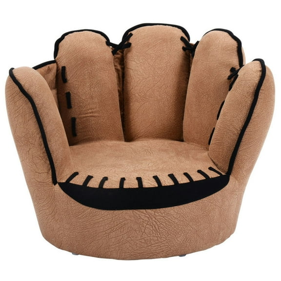 Yardi Yard Household Five Fingers Baseball Glove Shaped Kids Leisure Upholstered Sofa, Toddler Chair for Kids