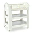 Yardi Yard Mobile Diaper Changing Station with Storage Shelves and