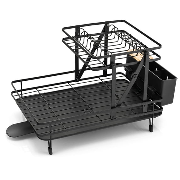Yardi Yard , Over Sink Dish Drying Rack, Dish Drainer Adjustable Drying Rack