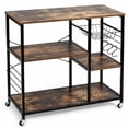 thumbnail image 1 of Yardi Yard Rolling Industrial Kitchen Baker’s Storage Shelf, Bakers Rack Kitchen Storage Shelf for Spices, Pots, and Pans, 1 of 8