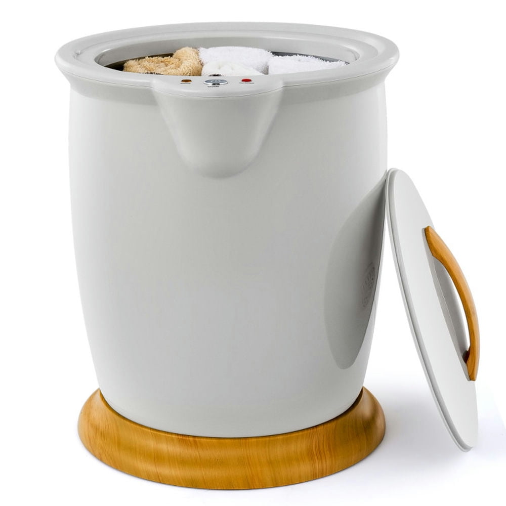 Yardi Yard Towel Warmer Bucket with Fragrance Holder and Auto Shut, Fast Heating and Bucket Style Towel Warmer, Luxury Bucket Towel Warmer, Gray Yardi Yard Towel Warmer Bucket with Fragrance Holder and Auto Shut, Fast Heating and Bucket Style Towel Warmer, Luxury Bucket Towel Warmer, Gray