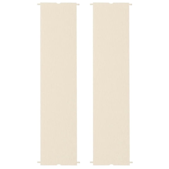 Yardi Yarda 2 Pieces Pergola Replacement Canopy, UV Protection Pergola Shade Cover for 10 x 11.8ft Pergola, Canopy for Garden, Deck, Patio, Khaki