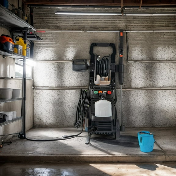 Yardi Yarda 2150PSI 1.2GPM Electric Pressure Washer for Outdoor as Yard, Pressure Washer with 4 Quick Connect Nozzles and Foam Cannon, Orange