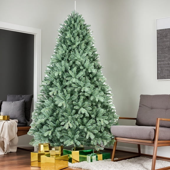 Yardi Yarda Artificial 4FT Tint Christmas Tree with 592 PE/PVC Mixed Branch Tips, Christmas Tree with Memory Wire+Iron Wire for Indoor Holiday Decoration, Green