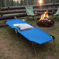 thumbnail image 1 of Yardi Yarda Compact Military Bed, Portable Camping Bed for Outdoor Hiking, Lightweight Bed with Storage Pockets for Outdoor as Yard, Blue, 1 of 12