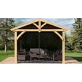 thumbnail image 1 of Yardistry 11' x 13' Carolina Pavilion Mosquito Mesh Kit, 1 of 3