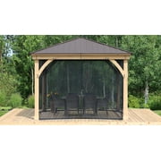 Yardistry 12 x 12 Meridian Gazebo Mosquito Mesh Kit