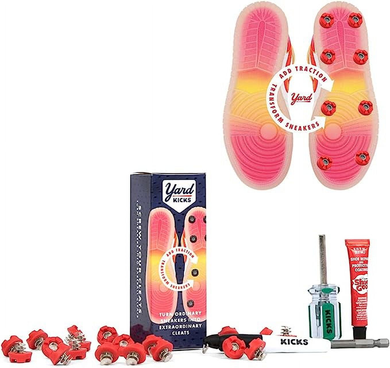 Yardkicks Baseball Softball Traction Kit for Sneakers Custom Cleats