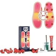 Yardkicks Baseball Softball Traction Kit for Sneakers - Custom Cleats Making Kit - Gift for Men & Women Ball Players - Transform Sneakers Into Cleats- Red