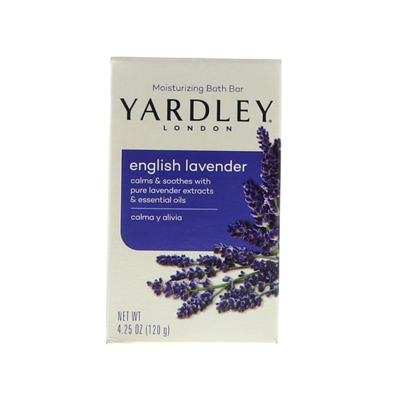 Yardley English Lavender Bath Bar, 4.25 oz 2 Pack