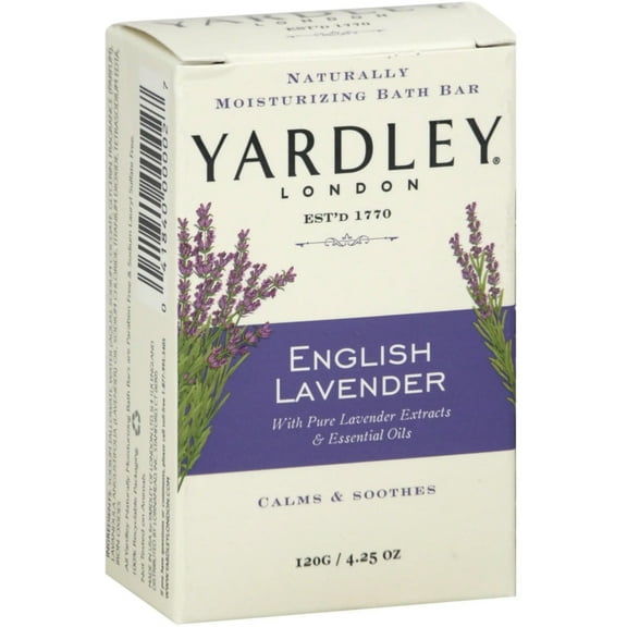 Yardley English Lavender Bath Bar, 4.25 oz