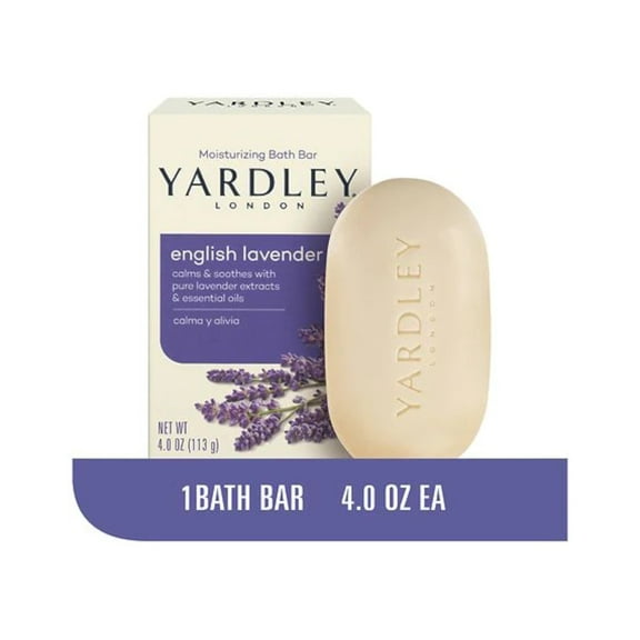 Yardley English Lavender Bath Bar, 4 oz - 24 Pack