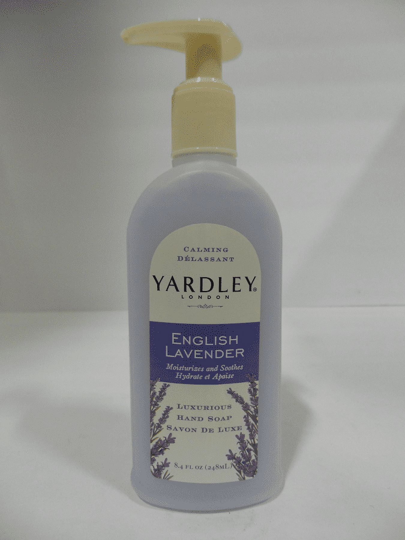 Yardley English Lavender Liquid Hand Soap 8.4 ozPack of 4